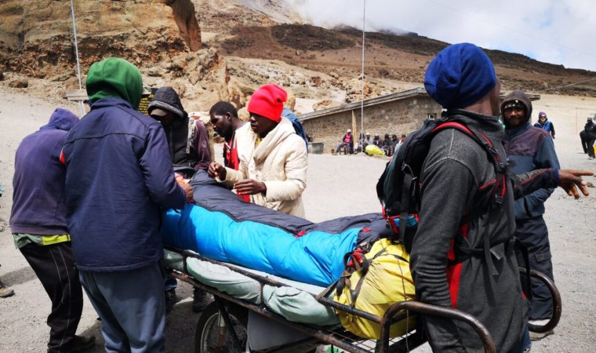 Mountains Altitude Sickness on Kilimanjaro